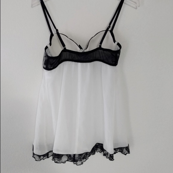 Linea Donatella Babydoll Chemise top only, Size M - Picture 3 of 11